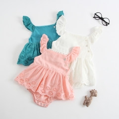 2019 New arrival Baby girl simply bodysuit