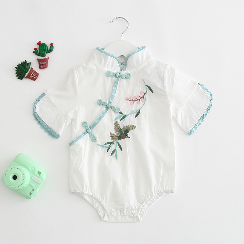 baby cheongsam romper