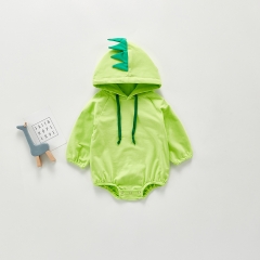 hooded cute design baby newborn photography romper wholesale