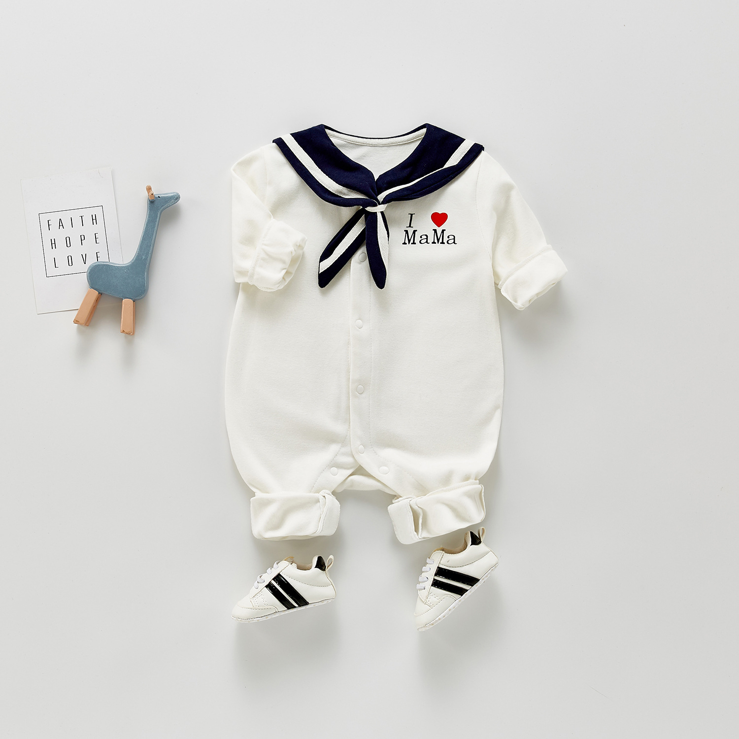 navy infant suit