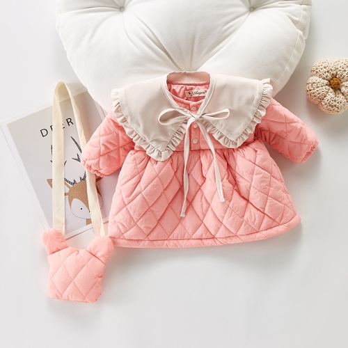 Baby Girl Princess Stylish Warmful Winter Coat Wholesale