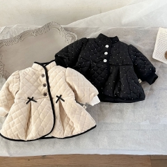 Infant Baby Small Fragrance Thicker Warmful Winter Coat Wholesale