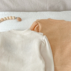 Infant Baby Girl Embroidered Design Overalls With Coat Sets Wholesale