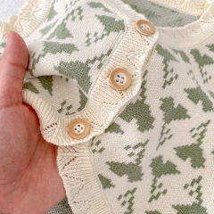 2023 Baby Unisex Ins Hollow-out Solid Knitting Vest Wholesale