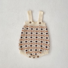 2023 New Autumn Infant Baby Girls Knit Sweaters Combo Overalls In Sets Wholesale