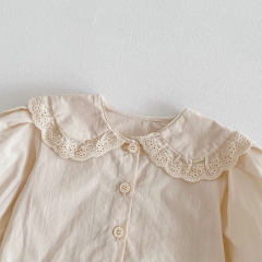 New Spring Ins Infant Baby Girls Laces Undershirt Combo Cartoons Overalls In Sets Wholesale New Spring Ins Infant Baby Girls Laces Undershirt Combo Cartoons Overalls In Sets Wholesale