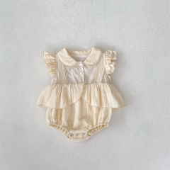 New Arrivals Infant Baby Girls Sweety Style Laces One Pirsece Wholesale
