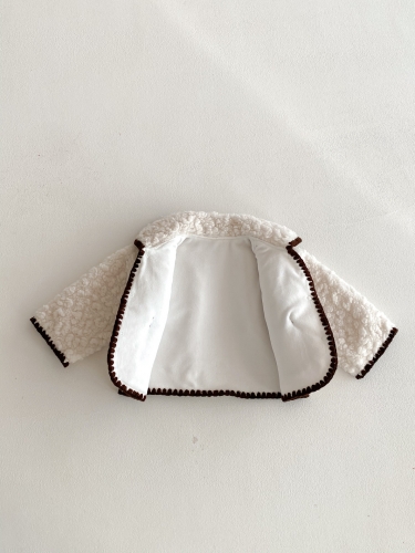 New Arrival Autumn and Winter Infant Baby Unisex Fluffy Warm Long Sleeves Coat Wholesale
