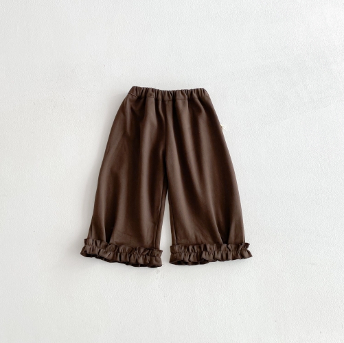 2026 Spring and Autumn New Arrival Baby Kids Girls Solid Color Pants Wholesale