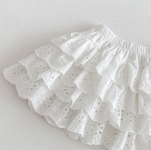 Infant Baby Kids Girls One Piece Flowers or Plaid Pattern Skirt in Summer Wholesale