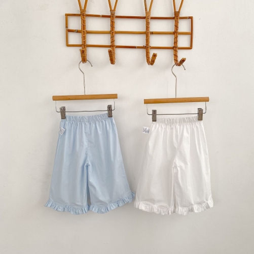 Infant Baby Kids Girls One Piece Solid Color Pants in Summer Wholesale