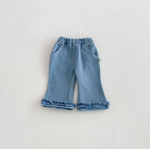 2026 Spring and Autumn New Arrival Baby Kids Girls Denim Jeans Wholesale 2026 Spring and Autumn New Arrival Baby Kids Girls Denim Jeans Wholesale