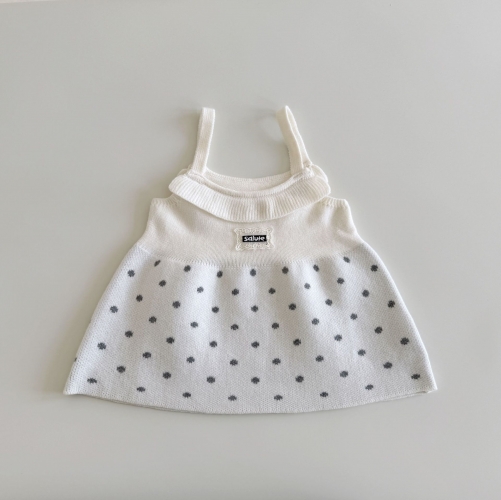 New Arrival Winter and Autumn Infant Baby Kids Girls Sleeveless Knitted Dress Wholesale New Arrival Winter and Autumn Infant Baby Kids Girls Sleeveless Knitted Dress Wholesale