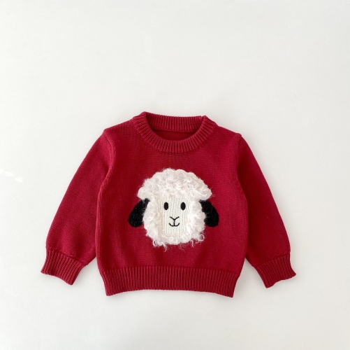New Arrival Winter and Autumn Infant Baby Kids Long Sleeves Knitted Cartoon Pattern Sweater Wholesale New Arrival Winter and Autumn Infant Baby Kids Long Sleeves Knitted Cartoon Pattern Sweater Wholesale